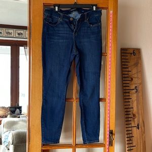 Stretch ankle skinny jeans. Liverpool.